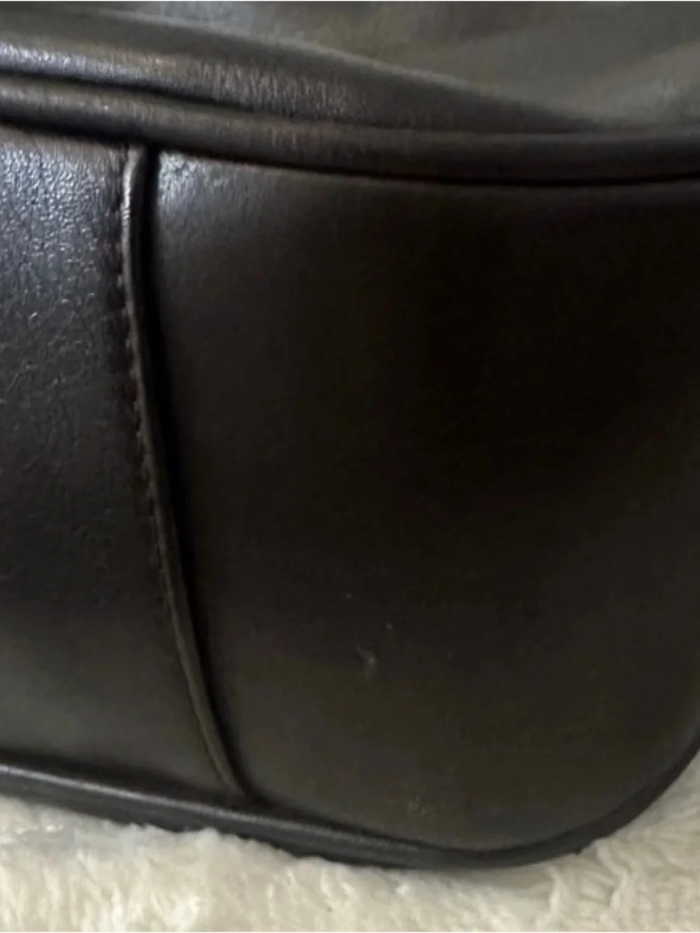 Gucci brown & gold Bamboo Shoulder Bag